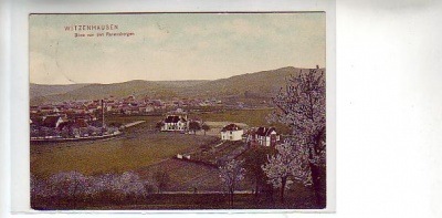 Witzenhausen von den Ravensbergen 1910