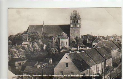 Angermünde Foto Karte ca 1930